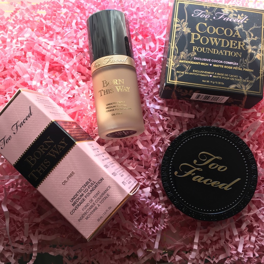 SOLD Too Faced cocoa powder foundation